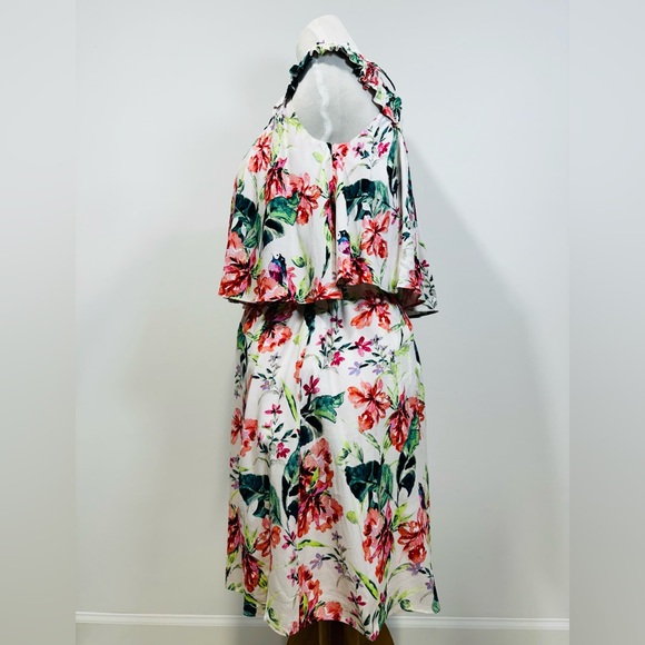 Sanctuary Cold Shoulder Floral Size Small - Picture 3 of 15